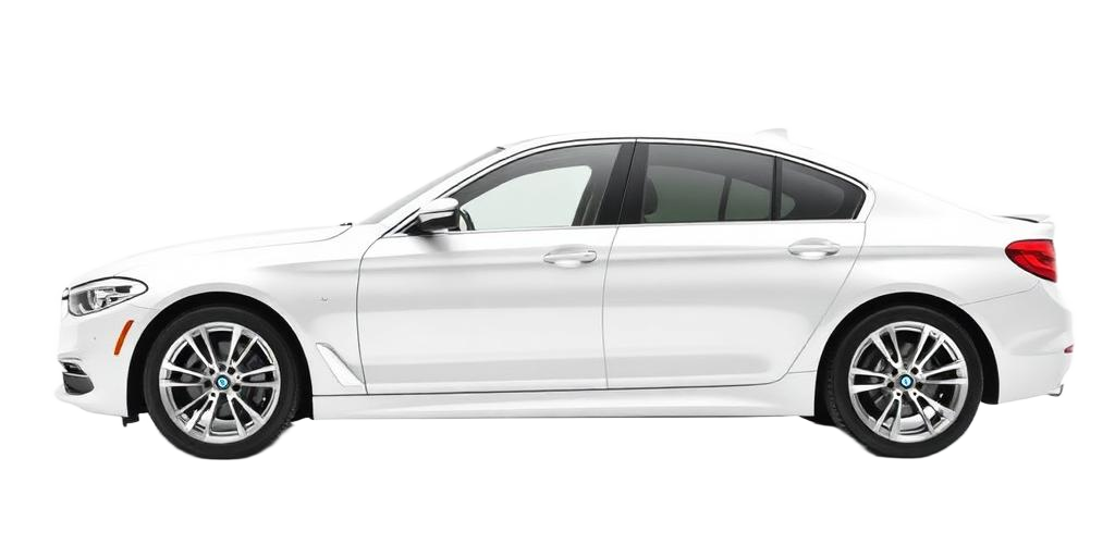 BMW Saloon after a professional hand wash at Needham Hand Car Wash