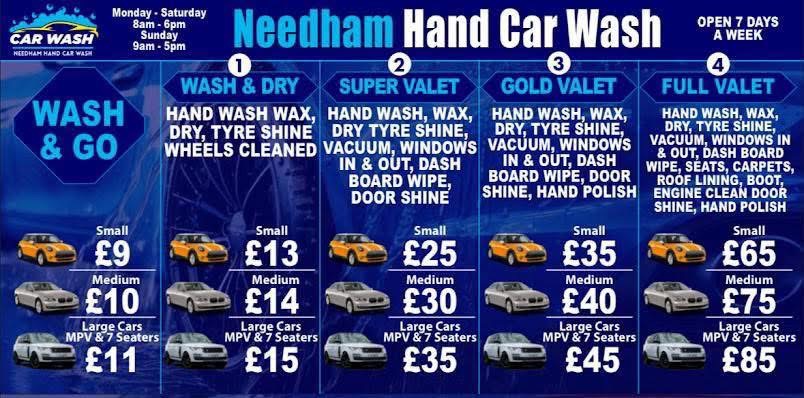 Car pricing board